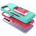 thumbnail image 3 of CoverON For Samsung Galaxy S22 Plus Case, Military Grade Heavy Duty Full Body Phone Kickstand Cover - Teal, 3 of 9