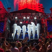 Vertical Smoke Fog Machine With Lights LED 1500W Floor Fogger DJ Equipment for Parties Stage Show Weddings Disco