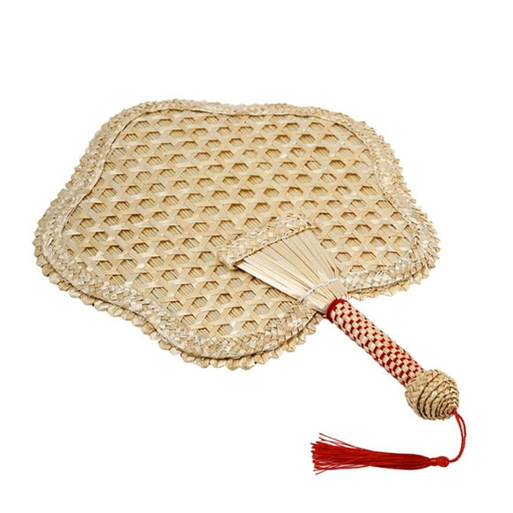 KAKOWELY 1 ventilador de verano de poliuretano fresco, tejido, decorativo, para pared del hogar.