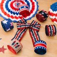 thumbnail image 4 of Lubelski 1 Roll 4.5m American Flag Ribbon U.S. Flag Elements Commemorative Decorative Cloth Independence Day Pull Ribbon Festival Accessories, 4 of 8