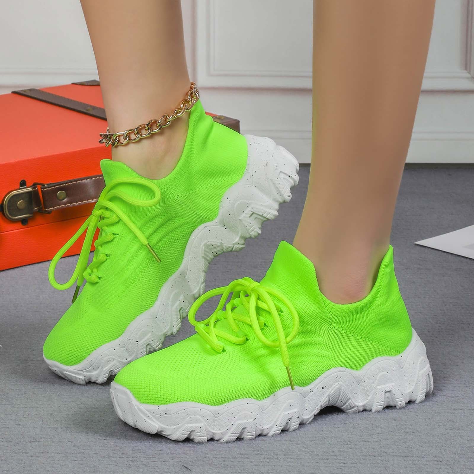 Chaussures De Danse Femme En Maille Respirante - Semelle Air Cushion - Pour Jazz, Hip Hop, Fitness - Taille 35 à 41