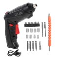 thumbnail image 1 of 1 Set Electric Screwdriver Kit Electric Drill USB Chargeable Screwdriver, 1 of 3