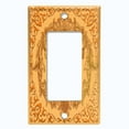 thumbnail image 5 of Metal Light Switch Plate Cover Elegant Yellow Crown Frame FRA016, 5 of 13