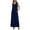Dark Blue, variant on Maxi Dress Summer Dresses 2026 Beach Vacation Clothes Sleeveless Sundresses with Pockets Boho S-2XL