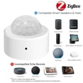 thumbnail image 2 of Sensor de movimiento PIR ZigBee Smart Generic blanco 150g, 2 of 5
