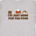 thumbnail image 4 of Inktastic Thanksgiving Here for the Food Boys or Girls Long Sleeve Toddler T-Shirt, 4 of 5