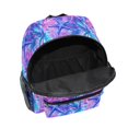 thumbnail image 6 of FORMRS Kids School Backpack with Front Zippered Pocket 12" Student Travel Daypack, Purple Starfish Pattern, 6 of 6