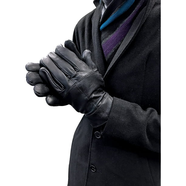 Mens thermal leather gloves outlet