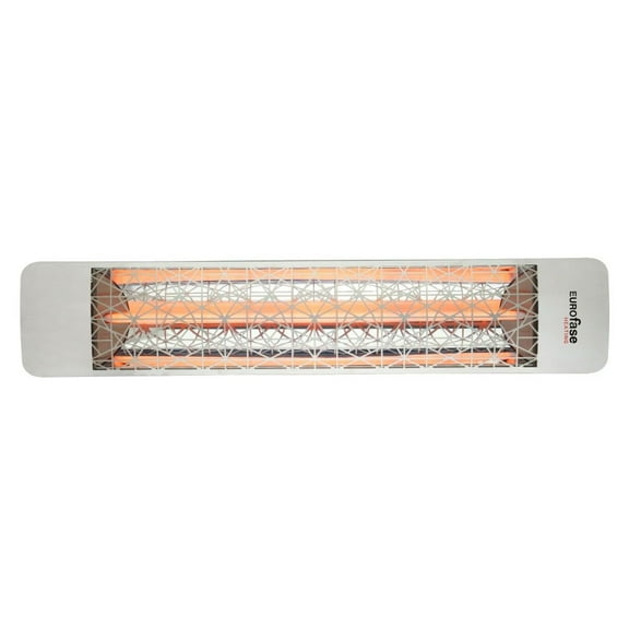 Eurofase Heating - 2000 Watt Single Element 39 Inch Electric Patio Heater-208 Voltage-Stainless Steel Finish-Astra Decorative Fascia