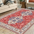 thumbnail image 5 of 6.5'x10' carpet runner large carpet for bedroom fuzzy area rug medium pile area rug neutral area rug, 5 of 10