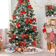 thumbnail image 4 of FMSHPON Valentine's Day Mother's Day Red Heart Love Xmas Christmas Tree Skirt Stand Mat for Holiday Party Decoration Indoor Outdoor 48 inches, 4 of 6