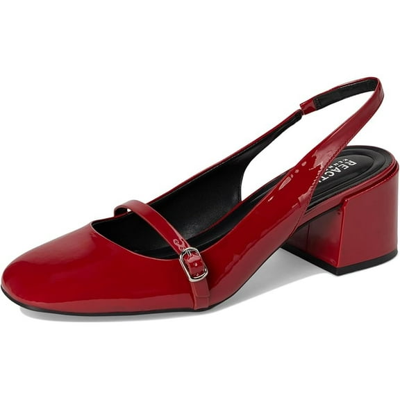Kenneth Cole Reaction RIO RED PATENT Women's Lindy Pump, US 7 M