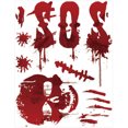 thumbnail image 4 of Halloween Window Sticker DIY Skeleton Handprint Window Cling Wall Sticker, 4 of 10