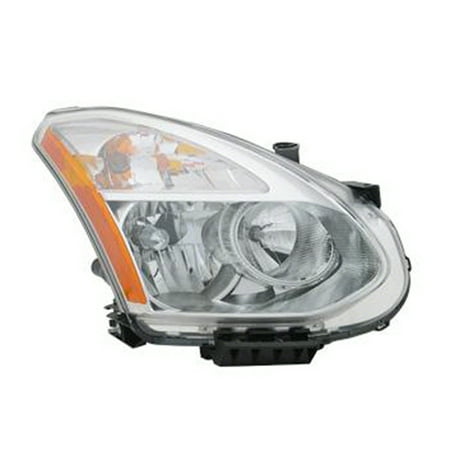2008-2008 Nissan Rogue  Aftermarket Passenger Side Front Head Lamp Assembly (Best Aftermarket Headlight Brand)