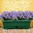 thumbnail image 5 of ZOELNIC 8 Bundles Artificial Daffodils Flowers, Fake Artificial Greenery UV Resistant No Fade Faux Plastic Plants for Wedding Bridle Bouquet Indoor Outdoor Home Garden Kitchen (Purple), 5 of 8