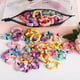 thumbnail image 2 of 100 gomas elásticas pequeñas y coloridas para el pelo de niñas, coleteros, diademas y accesorios para el pelo., 2 of 5
