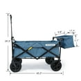 thumbnail image 2 of Whitsunday Folding Wagon 8" Standard wheels with Rear Storage (Standard Size), 2 of 6