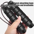 thumbnail image 4 of CQCYD Clearance under $5 Jumps Rope Rope Defend Entanglement Fast Jumping Rope Steel Jumps Rope Rope Exercise With Foam Handles For Fitness Home Exercise And Weight Loss, 4 of 6