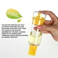 thumbnail image 4 of tzyudk 100ML Oil Dispenser Bottle with Silicone Brush Leak Proof Kitchen Container for Healthy Cooking Oil Control Drizzling and Basting Plastic Clear, 4 of 6
