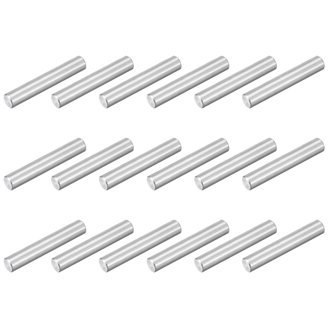 10x Goupilles Fendues Cylindriques En Acier Inoxydable 304 M5x25 Mm - Marque Uxcell