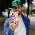 thumbnail image 5 of MUNDAZE Apple iPhone 12 Shockproof Clear Hybrid Protective Phone Case Purple Pink Orange Clear Funny Text Quote Low Key Cover, 5 of 5