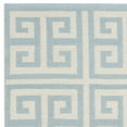 thumbnail image 4 of SAFAVIEH Montauk Alicia Geometric Cotton Area Rug, Light Blue/Ivory, 2'6" x 4', 4 of 5