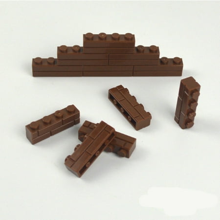 DIY Building Blocks Thick Wall Bricks 1x2 1x3 1x4 Dots Bulk Accessories DIY Building Blocks Compatible Small Particles Educational Toy for Kids