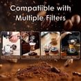 thumbnail image 4 of 600 Count Coffee Filters #2 Unbleached Coffee Filters 2 Cone Paper Fits for Drip and Compatible with Pour Over Coffee Maker (2-6 Cup), 4 of 4