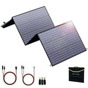 ALLPOWERS 200 Watt Folding Solar Panel Kit, Portable Solar Generator Charger with Adjustable Kickstand, Portable Solar Panel for Camping, RV, Boat, Power Station, Home, Off Grid, Power Outage