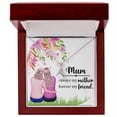 thumbnail image 4 of Mum Always my Mother Alluring Ribbon Necklace, 4 of 7