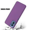 thumbnail image 4 of New Frontier Shock Resistant Cell Phone Case for Motorola Moto G 5G 2024, Purple, 4 of 6