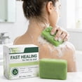 thumbnail image 3 of Tea Tree Oil Soap for Face and Body - Redness Relief Soap with Purifying Cleansing, Sensitive Skin Care, Oil Control, Pore Unclogging, and Soothing Repair - 100g Bar for Acne Prone Skin, 3 of 4