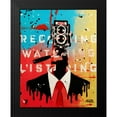 thumbnail image 2 of AbcArtAttack 20x24 Black Modern Framed Museum Art Print Titled - NSA Camera Man, 2 of 5