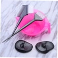 thumbnail image 4 of WRITWAA 7Pcs Hair Coloring Tools Kit Brush Comb Bowl Shower Cap Gloves Ear Caps, 4 of 8