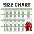 thumbnail image 3 of Holzkary Christmas Matching Family Satin Pajama Set,Contrast Trim Lapel Button Down Long Sleeve Top & Long Pants Jammies Set,2-Piece Soft Loungewear Family Xmas Holiday Nightwear Black L, 3 of 5