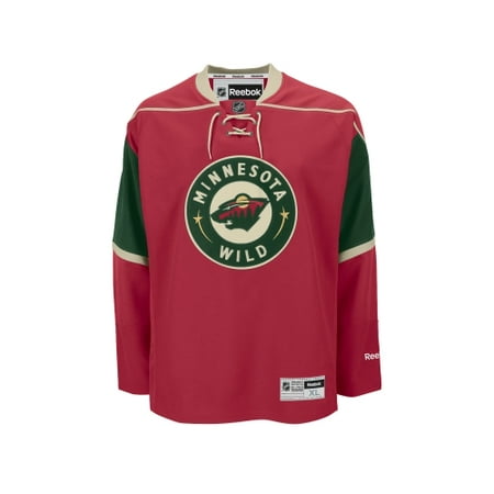 UPC 883300510024 product image for Reebok Minnesota Wild Youth Premier Home Jersey - Green - L/XL | upcitemdb.com