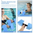 thumbnail image 3 of OUNONA 2 Pcs Aqua Fitness Barbells Water Dumbbells for Aquatic Exercise Water Aerobics Workout Weights, 3 of 8