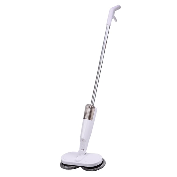 Cordless Electric Mop, Wet Dry Powerful Floor Cleaner Electric Spin Mop With 4 Mop Cloth, USB 60min Handheld Rotating Scrubber Polisher For Tile Hardwood
