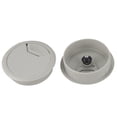 thumbnail image 3 of 4 Pcs 53mm Drill Hole Plastic Home Computer Desk Cable Cord Grommets, 3 of 4
