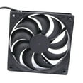 thumbnail image 2 of Solar Powered Panel Fan Outdoor Ventilation Fans for Sheds Fan Greenhouse Car Tree Houses, 2 of 9