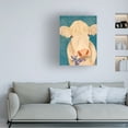 thumbnail image 3 of Fab Funky 'Cow Cream Bluebells' Canvas Art, 3 of 3