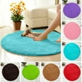 thumbnail image 4 of Apmemiss Clearance Soft Plush Round Bathroom and Area Rug, Absorbent Microfiber Bath Mat, Machine Washable, Non-Slip Grip, Quick-Dry, Great for Bath, Shower, Bedroom, Dog or Door Mat, 4 of 4