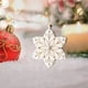 thumbnail image 4 of Decoraciones de PVC, decoraciones navideñas, coronas navideñas, copos de nieve, adornos colgantes para árbol de Navidad, accesorios decorativos para arreglos de escenas, decoraciones de Halloween, dec, 4 of 6