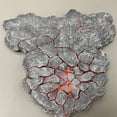 thumbnail image 4 of LED Light  Anime Model Magma Crack Figure Battle Scene Platform Base Black/Gray, 4 of 13