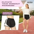 thumbnail image 2 of Ultra Performance Women's Running Shorts 4-Pack Athletic Workout Gym Shorts for Women, with Brief Liner, 2 of 6