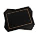 thumbnail image 3 of Pimpernel Classic Black Collection Napperons / Ensemble de 4 / Tapis Résistants à la Chaleur / Planche avec Dos en Liège / Ensemble de Napperons Durs pour Table à Manger / Mesures 15,7” x 11,7”, 3 of 4