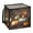 Gourds Pine Cones, variant on Home Organizer Foldable Fabric Storage Bin With Handle Gourds Pine Cones