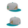 thumbnail image 1 of Gorra De Béisbol De La Liga Mayor Ala Plana Ajustable Moda Atlanta Braves, 1 of 4