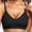 Black, variant on Womens Seamless Bra Underwire Comfort Push Up Bras Wireless Bralette Full Coverage Sport Everyday Bra Extra Support Sports Bra Super Push up Bra Sports Bras for Women with Support Sports