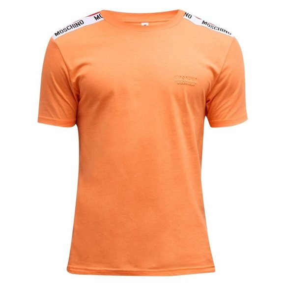 Moschino T-Shirt Logo Adulte Épaules Enfilées